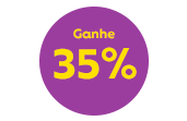 35% desconto
