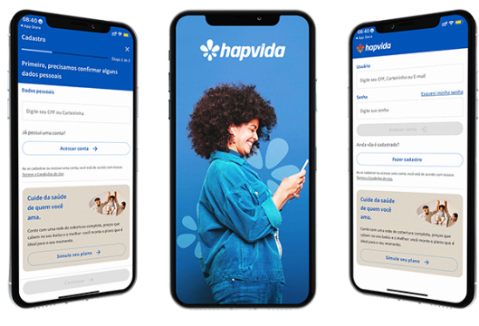 Acesse sua carteirinha digital pelo celular!